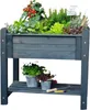 Hochbeet auf Stelzen promadino inkl. Folie 90 x 60 x 84,5 Produktbild-Vorschau 1
