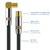 deleyCON 1m TV Antennenkabel Koaxialkabel - 1x TV-Stecker Produktbild-Vorschau 4