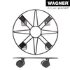 WAGNER Pflanzenroller BLACK STAR Ø 30 x 6,5 cm, innen & Produktbild-Vorschau 5