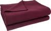 Zoeppritz Plaid Soft-Fleece Farbe wine Größe 160x200 Produktbild-Vorschau 1