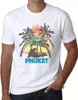 Herren Grafik T-Shirt Palme Sonnenschein Sommer in Phuket – Produktbild-Vorschau 1