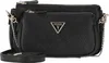 A black Guess crossbody bag with a silver logo. Produktbild-Vorschau