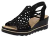 Rieker Damen Sandalette Schwarz Voir les images du produit 15