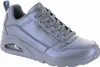 A single blue Skechers sneaker is shown from the side against a white background. Náhľad obrázku produktu