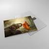 Bilder auf glas - Elefant Mönch Stoßzahn - 70x50cm - Produktbild-Vorschau 2