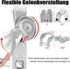 TWOLIIN Víceúčelový žebřík 4x3 Hliník s plošinou 6 v 1 Náhled obrázku produktu 4