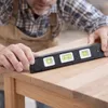 Gelb Wasserwaage Profi Qualität 3 Libellen Magnetisch 23cm Produktbild-Vorschau 3