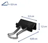 MAUL Foldback-Klemmer mauly® Federstahl Metall 12 Stück 25 Produktbild-Vorschau 2