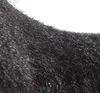 A close-up view of black plush fur, likely from a stuffed animal. Podgląd zdjęcia produktu