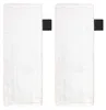 Two white mop pads with black tabs on a white background. Produktbild-Vorschau