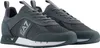 EA7 Scarpe da ginnastica stringate bianche e nere da uomo Anteprima dell’immagine prodotto 2
