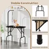 Table de toilettage réglable pour animaux, pliable, surface Voir les images du produit 4
