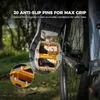 Pedale da bicicletta ROCKBROS 11×10 cm, pedali antiscivolo Anteprima dell’immagine prodotto 7