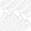 A collection of white wooden planks arranged diagonally on a white background. Náhled obrázku produktu