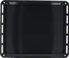 A top-down view of a black oven baking tray. Anteprima dell’immagine prodotto