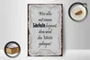 Holzschild Spruch 18x12cm wer alles mit Lächeln beginnt Produktbild-Vorschau 3