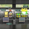 OKWISH Spülbecken Organizer, Edelstahl Küchen Organizer mit Produktbild-Vorschau 7