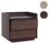 Szafka nocna HWC-P44, szafka nocna, 2 szuflady, MDF, 43 x Podgląd zdjęcia produktu 8