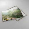 Bild auf Leinwand - Leinwandbild - Einteilig - Terrassen Produktbild-Vorschau 2