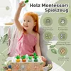 Montessori Spielzeug ab 1 Jahr,9 in 1 Holzspielzeug Produktbild-Vorschau 4