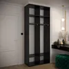 Kryspol - Kleiderschrank Schwarz, 2 Tür, 1 Modul Produktbild-Vorschau 3