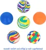 com-four® 24x Flummi zum Spielen für Kinder - Bunte Produktbild-Vorschau 4