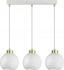 LUXOLAR Led Pendelleuchte - Deckenleuchte 3 flammig Weiß Produktbild-Vorschau 1