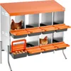 VEVOR dvoupatrové hnízdo pro nosnice 1060x525x990 mm, 8 Náhled obrázku produktu 1