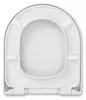 WC Sitz - Toilettensitz - für Cersanit City Oval - Weiß - Produktbild-Vorschau 7
