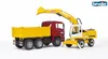 Bruder 02751 - MAN TGA sklápač a rýpadlo Liebherr Náhľad obrázku produktu 1