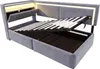 Flieks Hydraulisches Schlafsofa 90x200cm mit Led, Tagesbett Produktbild-Vorschau 5