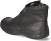 A black leather boot with a zipper closure. Náhľad obrázku produktu