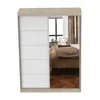 Armoire à portes coulissantes Armoire 150 cm Sonoma/blanc Voir les images du produit 8