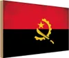 vianmo Holzschild 12x18 cm Angola Vintage Flagge Fahne Produktbild-Vorschau 1