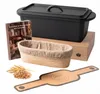 osoltus Brotback Kastenform Set  Gusseisen Topf 29cm 2,6 Produktbild-Vorschau 1