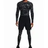 Kompressions-T-Shirt HG Armor Camo Comp LS Schwarz Schwarz Produktbild-Vorschau 4
