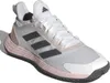 A single Adidas Adizero Ubersonic 4.1 Clay tennis shoe is shown from a slightly elevated side angle against a white background. Anteprima dell’immagine prodotto