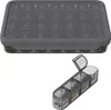 WELLGRO Tablettenbox für 7 Tage - Pillendose je 4 Fächer Produktbild-Vorschau 2