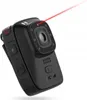 A black SJCAM A10 body camera with a red laser beam emanating from the top. Náhľad obrázku produktu