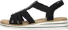 Rieker Keilsandaletten Damen 31373730393531 Schwarz 39 EU Produktbild-Vorschau 3