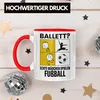 Trendation - Fußball Mädchen Tasse Sport Geschenk Frauen Produktbild-Vorschau 3