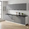 ULWEHOME | Küchenzeile 260 cm Anthrazit, Küchenmöbel-Set Produktbild-Vorschau 3