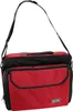 A red and black tool bag with a shoulder strap against a white background. Náhľad obrázku produktu
