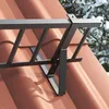 vidaXL Schneefanggitter Schwarz 300 cm Stahl Produktbild-Vorschau 3