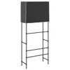 vidaXL Waschmaschinenregal 2 Ablagen Schwarz 71x29,5x170,5 Produktbild-Vorschau 5
