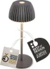 LED Tischlampe Akku LED Tischleuchte Dimmbar Kabellos Touch Produktbild-Vorschau 2