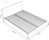 Bettkasten 2 Sitzer aus Holz mit Kopfteil - 160x200 - Roh Produktbild-Vorschau 6