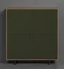 A modern cabinet with a geometric pattern on the doors. Podgląd zdjęcia produktu