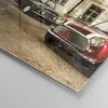 Bilder auf glas - Attraktiv Frau Spaziergang Regenschirm - Produktbild-Vorschau 5