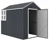 Outsunny tuinhuis van staal, 4 m², tuinkast met raam, Productafbeelding-voorbeeld 1